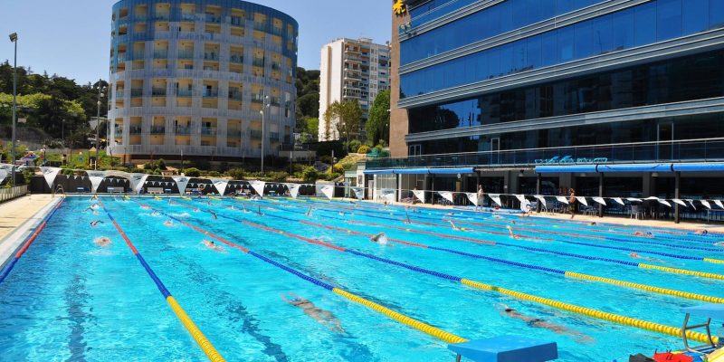 Calella Espagne, Stage de natation