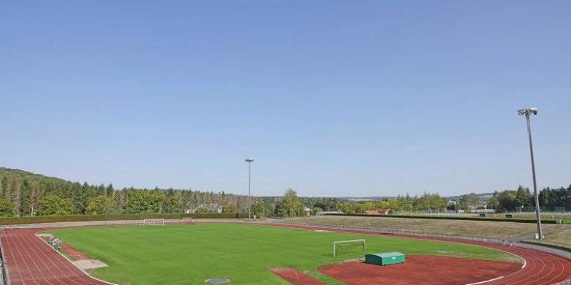 Stade athletisme jean jacques dalia ville de vittel France