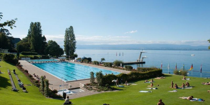piscine evian